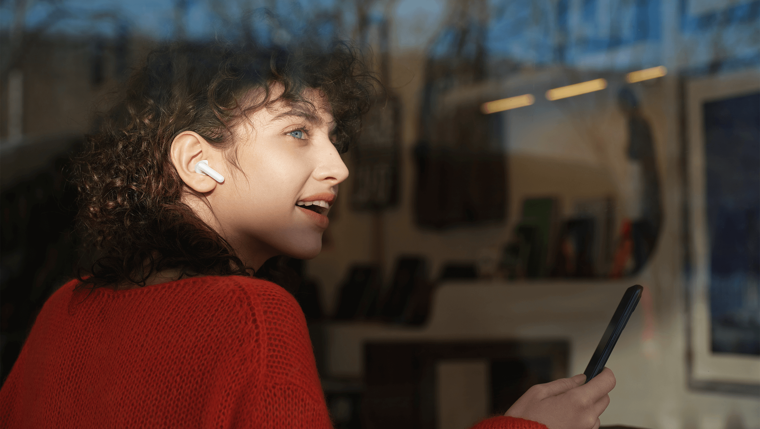 Belaidės ausinės  Redmi Buds 4 Lite, Baltos spalvos aprašymas - Prekės nuotrauka